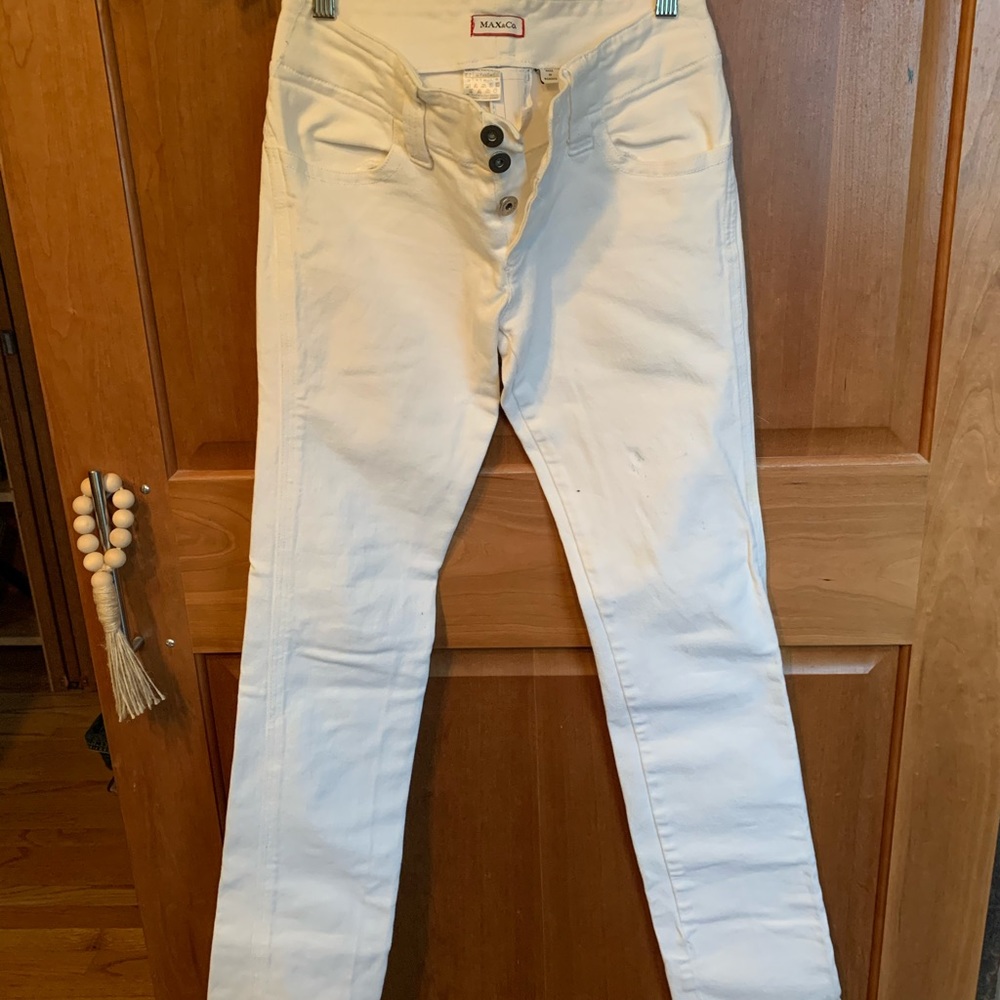 Max & Co White Jeans